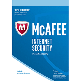McAfee Internet Security 1 Device/1 Year